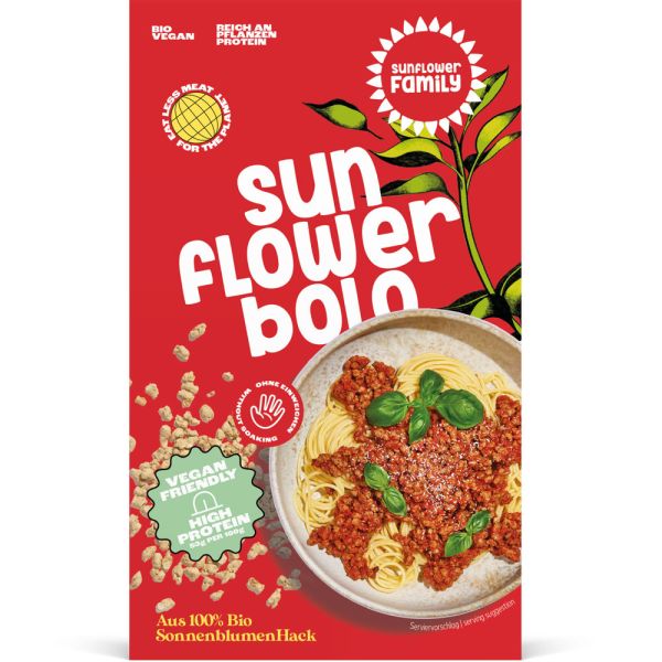 Sunflower Family Sonnenblumen Bolognese bio mit Gewürzmischung