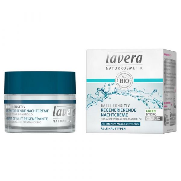 Lavera basis sensitiv regenerierende Nachtcreme