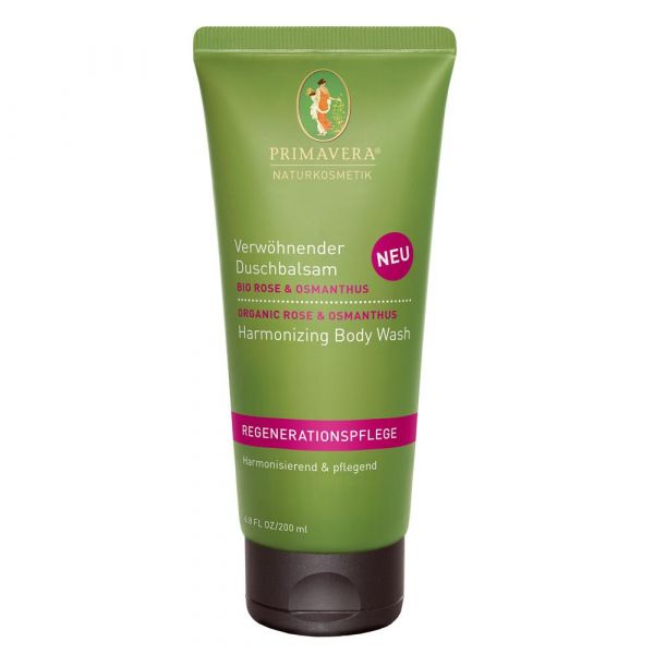 Primavera Verwöhnender Duschbalsam Rose Osmanthus 200ml