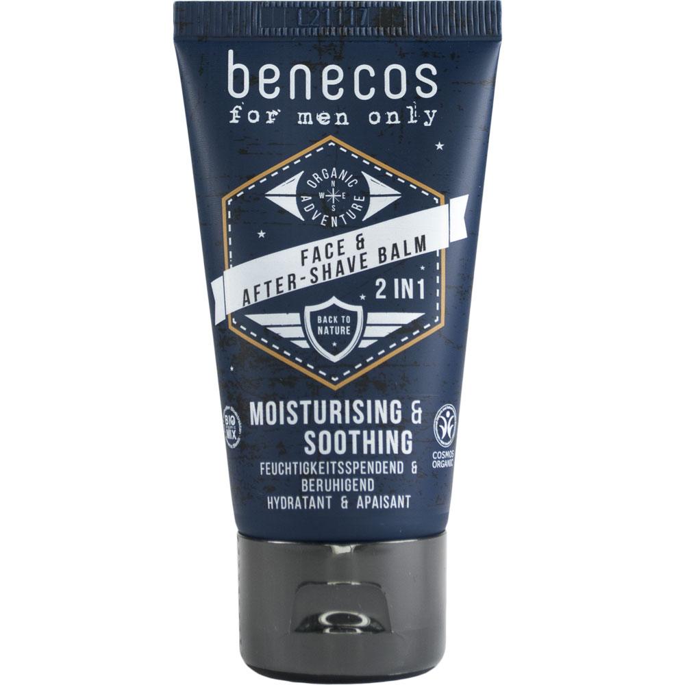 Benecos Men Face & ; Baume après-rasage