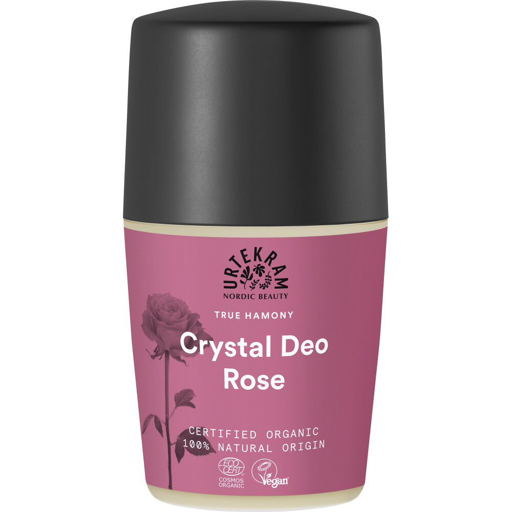 Urtekram Rose déodorant à bille cristal 50 ml - Déodorants